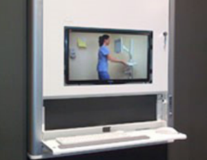 technology-cabinet for healthcare spaces