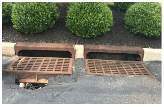 storm drain inlet repair