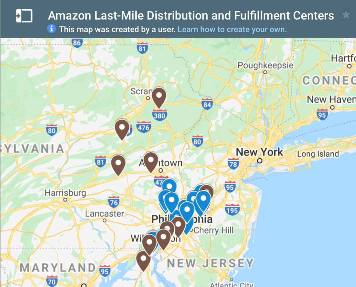 13M Square Feet and Growing: Mapping Amazon's Rapidly Expanding Real ...