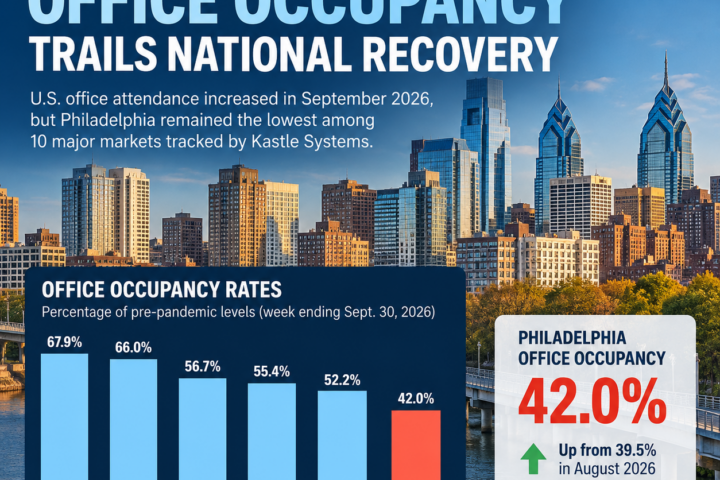 Philadelphia Office Occupancy Trails National Recovery